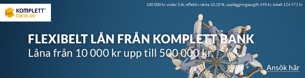 komplett bank privatlån